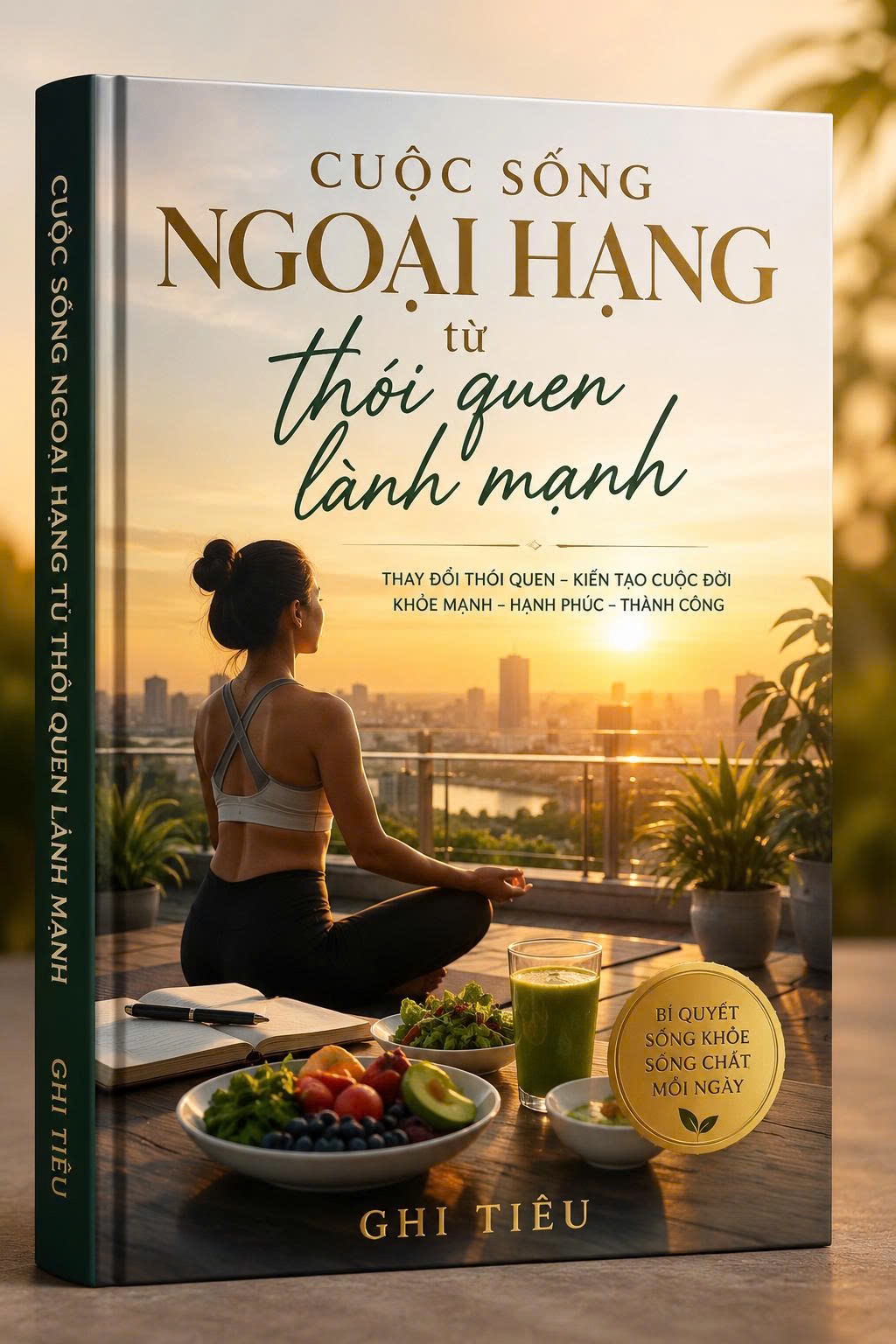 Bìa sách Cuộc sống ngoại hạng từ thói quen lành mạnh — Ghi Tiêu